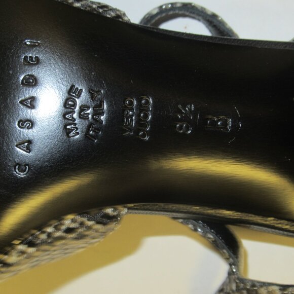 CASADEI Women Shoes Size 8.5 Made in Italy - Picture 8 of 10